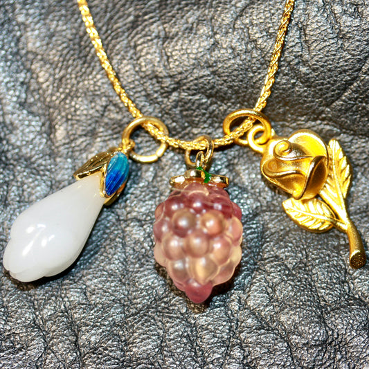 A Trio Charmed Delight Necklace